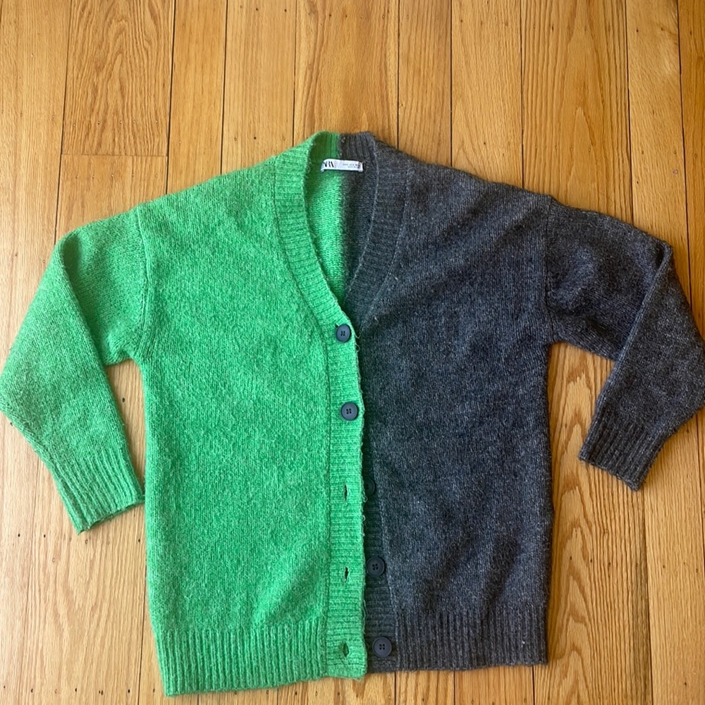 Zara dual tone knit. Size small.